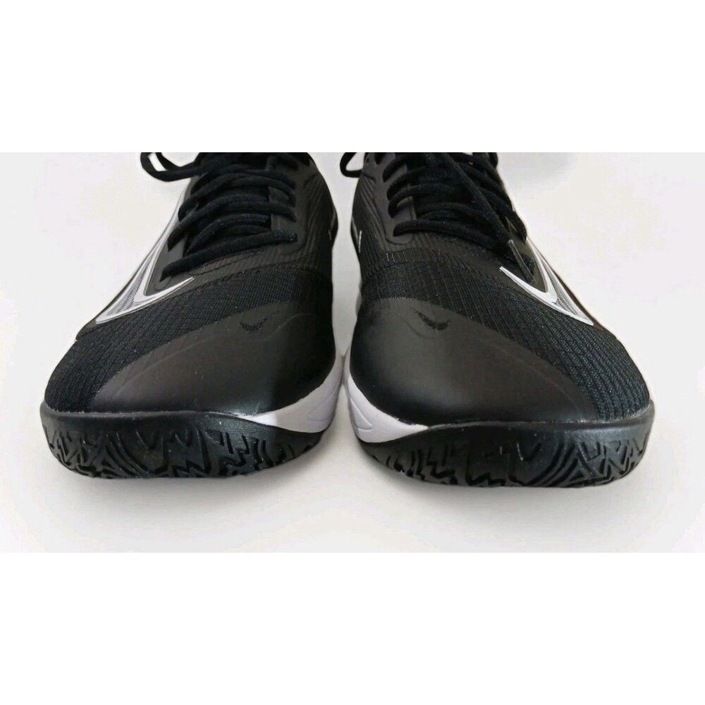 Nike Precision 7 Basketball Shoes Men's 8.5/ Women's 10 Black White Grey - Picture 13 of 16